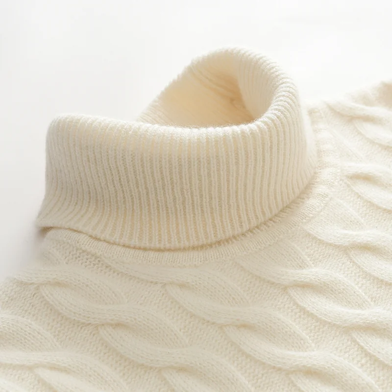 100% Cashmere, Cashmere crew-neck sweater — Grey, 14–15.5µm, Cashmere Garment / Women — detail view 9
