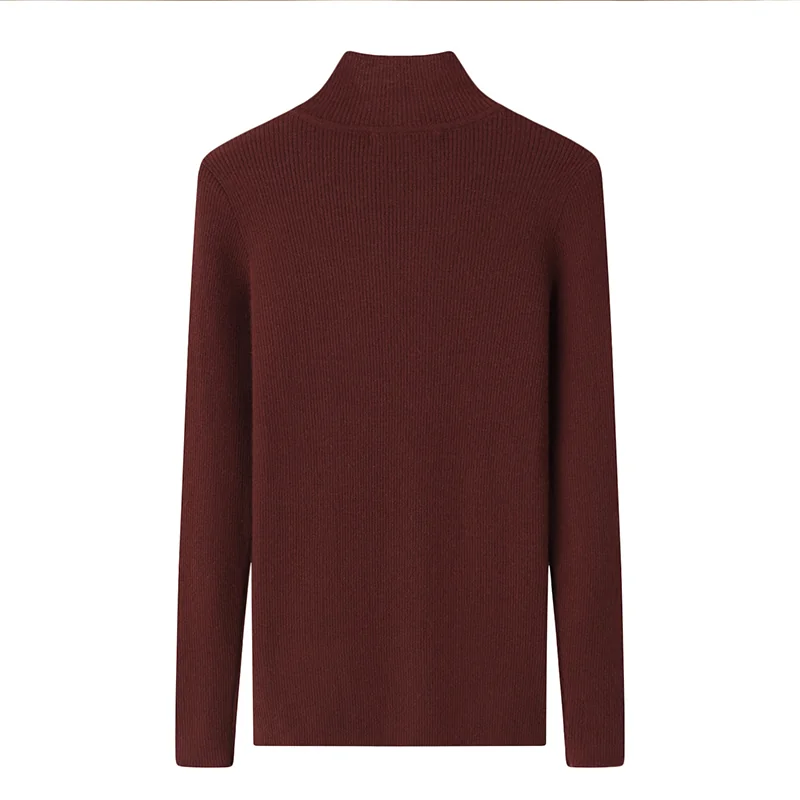 100% Cashmere, Cashmere crew-neck sweater — Black, 14–15.5µm, Cashmere Garment / Women — detail view 2