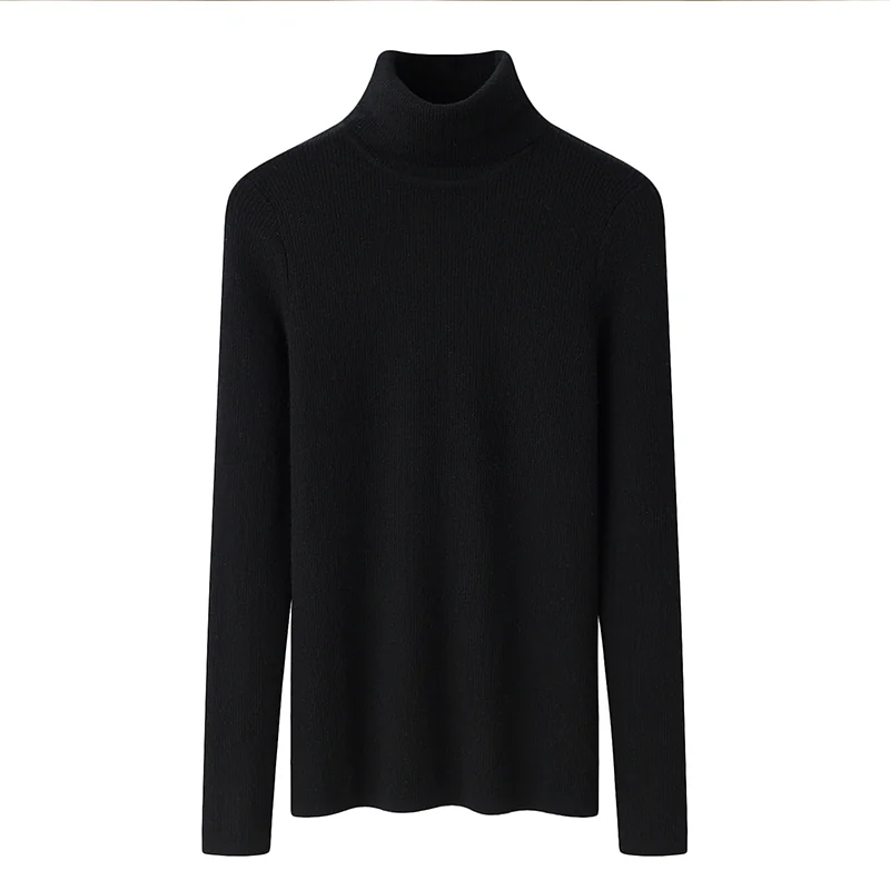 100% Cashmere, Cashmere crew-neck sweater — Camel, 14–15.5µm, Cashmere Garment / Women — detail view 5