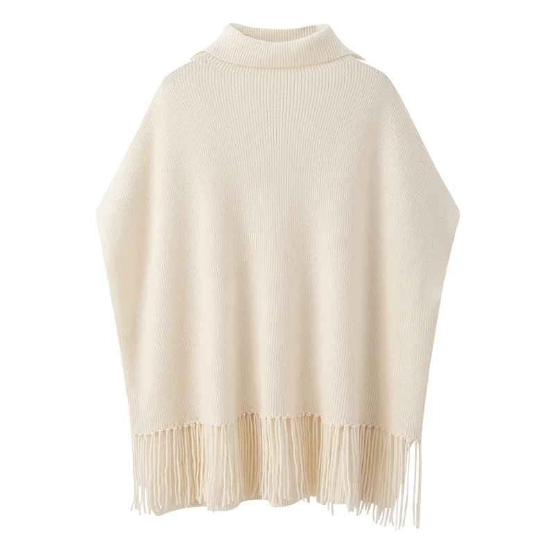 Cashmere zip-neck sweater — Grey Half-zip