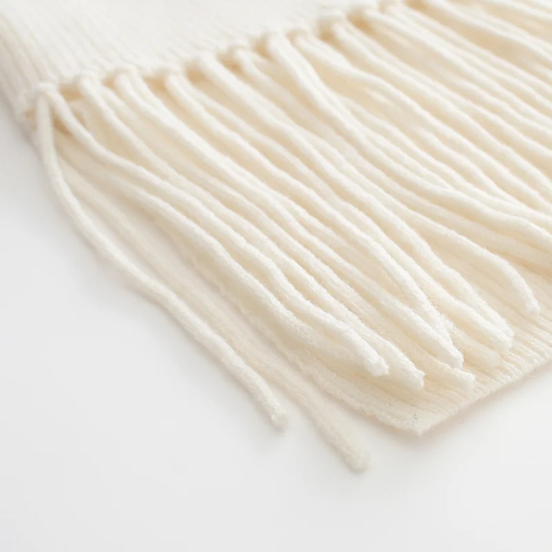 100% Cashmere, Cashmere zip-neck sweater — Grey Half-zip, 14–15.5µm, Cashmere Garment / Women — detail view 4