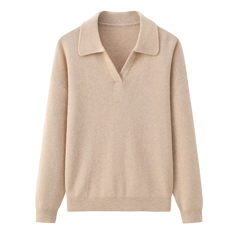 Cashmere crew-neck sweater — White