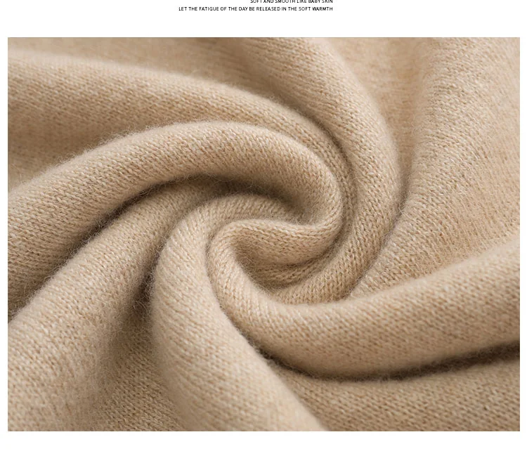100% Cashmere, Cashmere knit dress — Navy Dress, 14–15.5µm, Cashmere Garment / Women — detail view 13