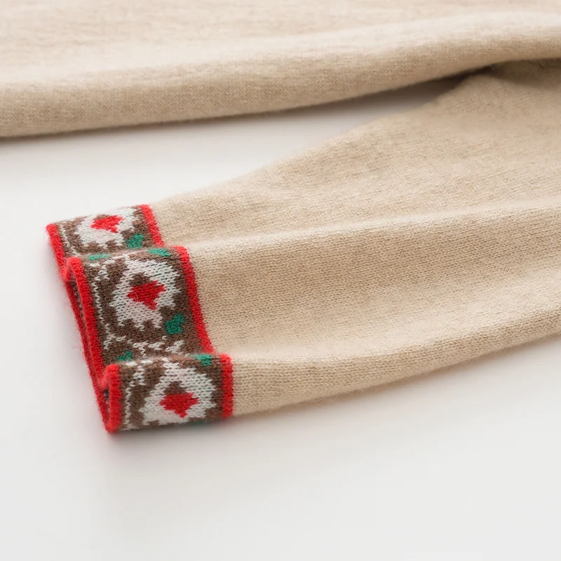 100% Cashmere, Cashmere knit dress — Navy Dress, 14–15.5µm, Cashmere Garment / Women — detail view 27
