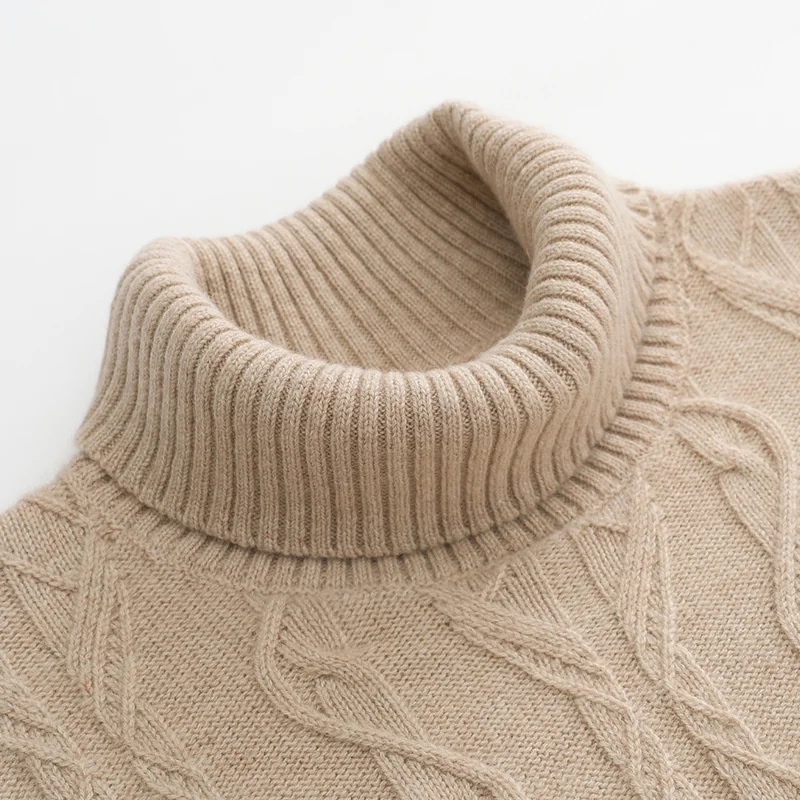 100% Cashmere, Cashmere crew-neck sweater — Grey, 14–15.5µm, Cashmere Garment / Women — detail view 7
