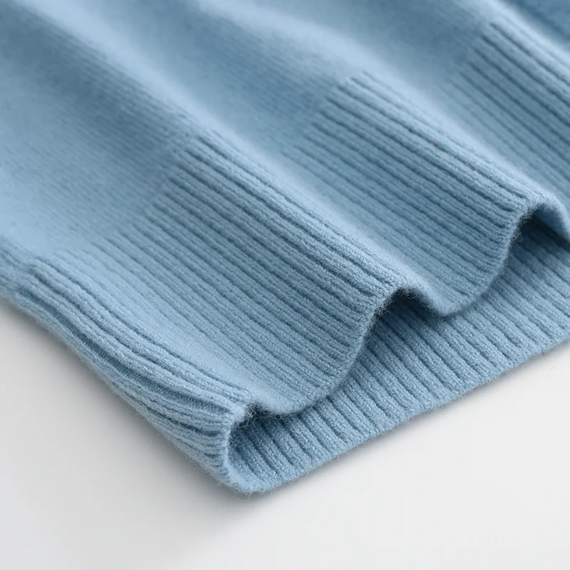 100% Cashmere, Cashmere crew-neck sweater — Pink, 14–15.5µm, Cashmere Garment / Women — detail view 5