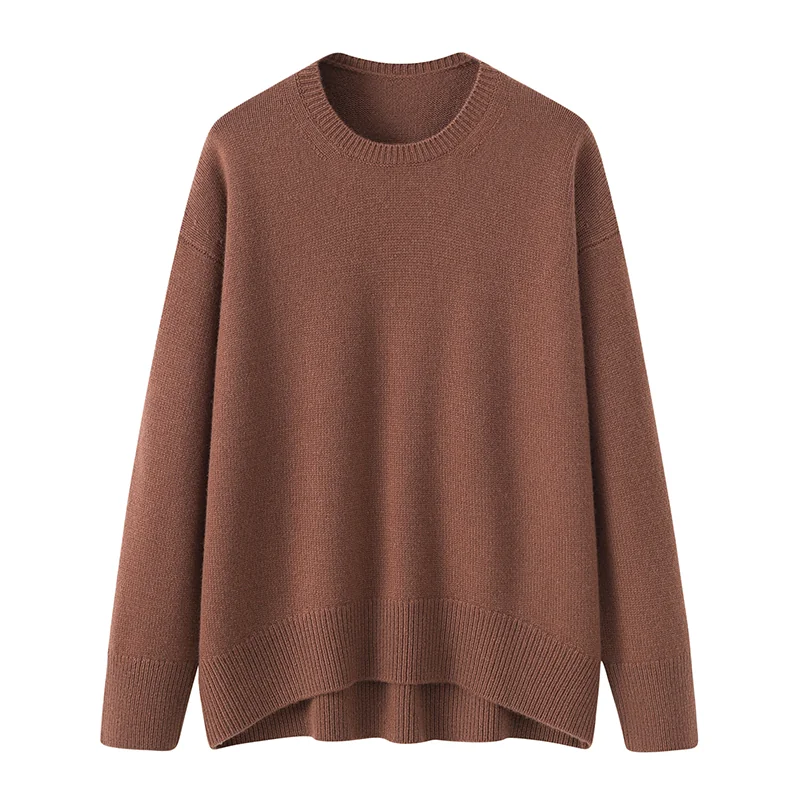 Cashmere crew-neck sweater — White