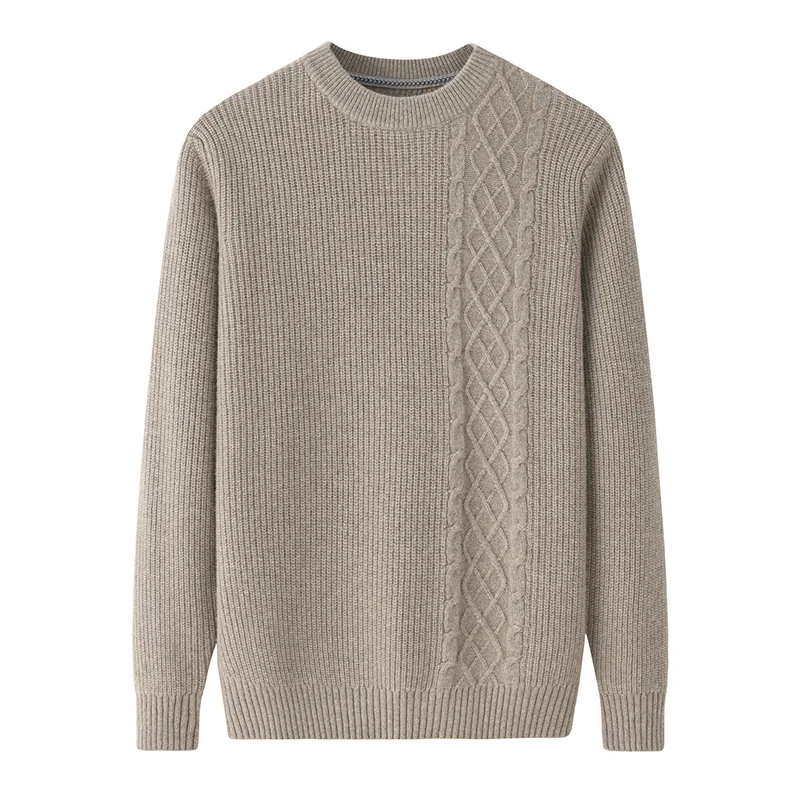 Cashmere crew-neck sweater — Green
