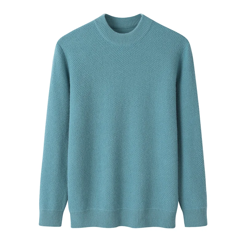 Cashmere crew-neck sweater — Beige