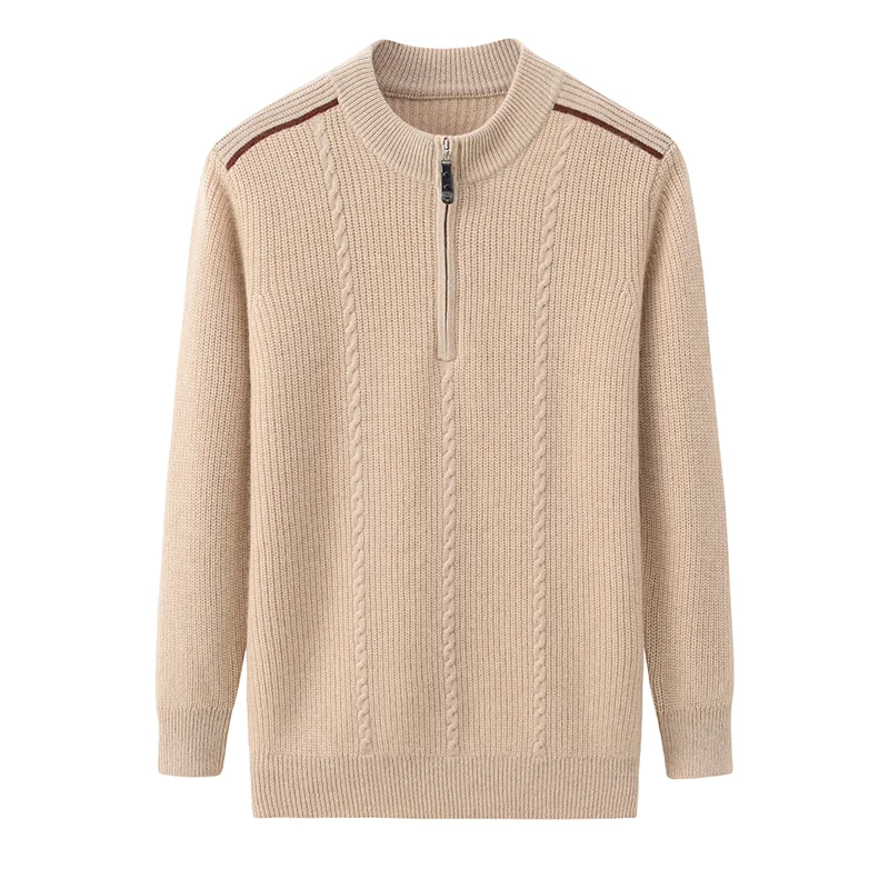 Cashmere crew-neck sweater — Black