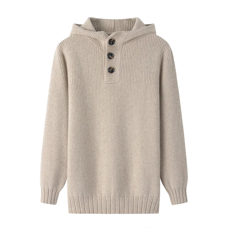 Cashmere crew-neck sweater — Grey