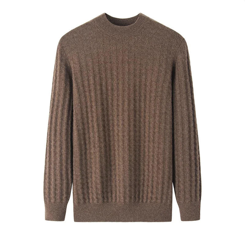 Cashmere crew-neck sweater — Grey
