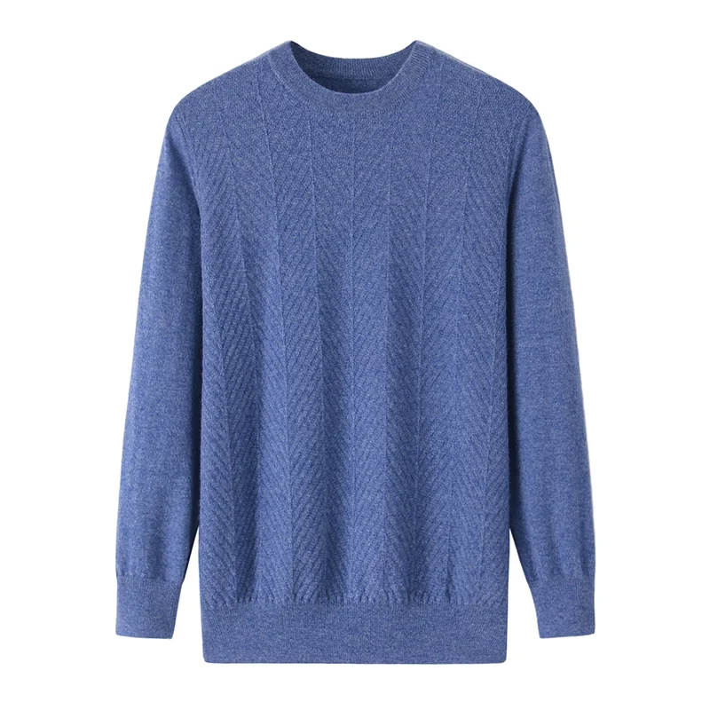 Cashmere crew-neck sweater — Grey