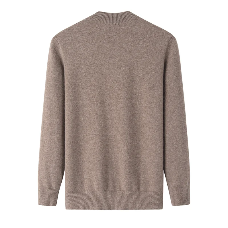 Cashmere crew-neck sweater — Grey
