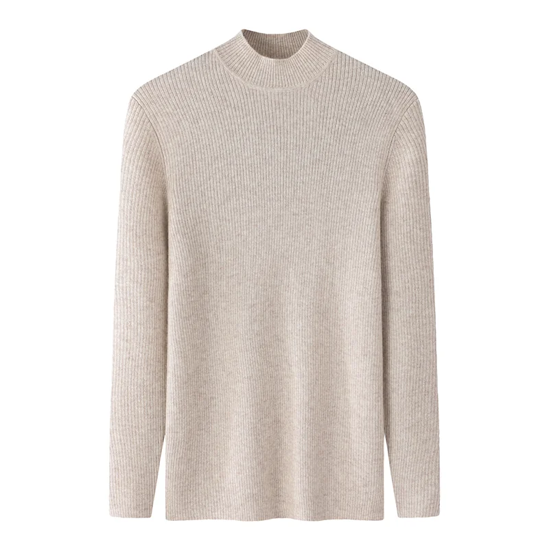 Cashmere crew-neck sweater — Grey