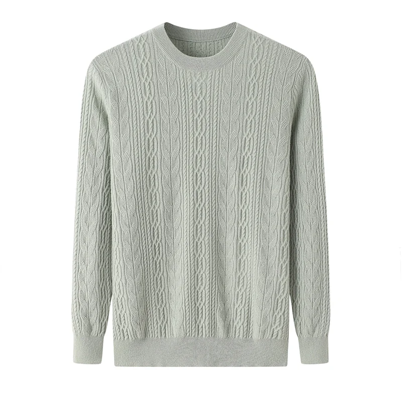 Cashmere crew-neck sweater — Red