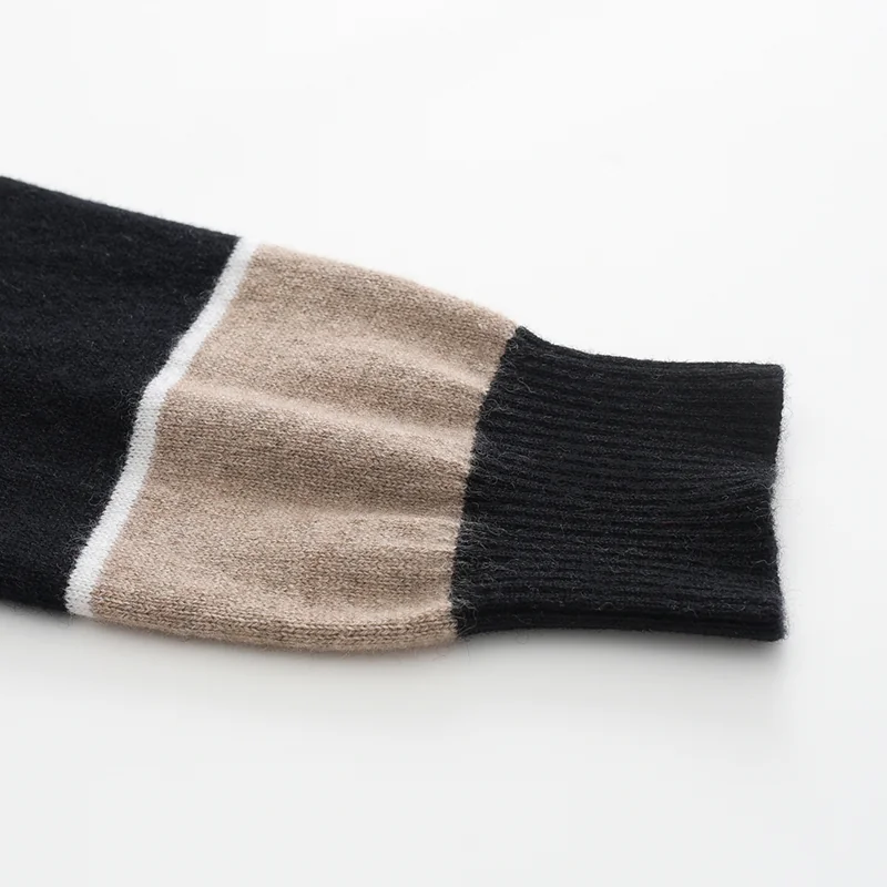 100% Cashmere, Cashmere knit trousers — Blue Trousers, 14–15.5µm, Cashmere Garment / Men — detail view 5