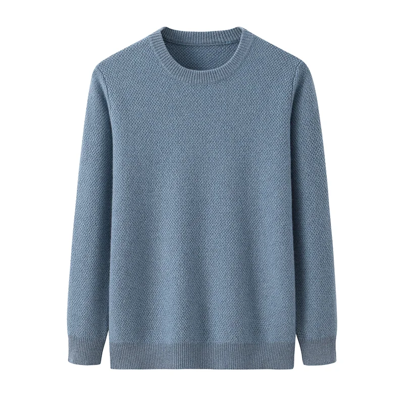 Cashmere crew-neck sweater — Grey