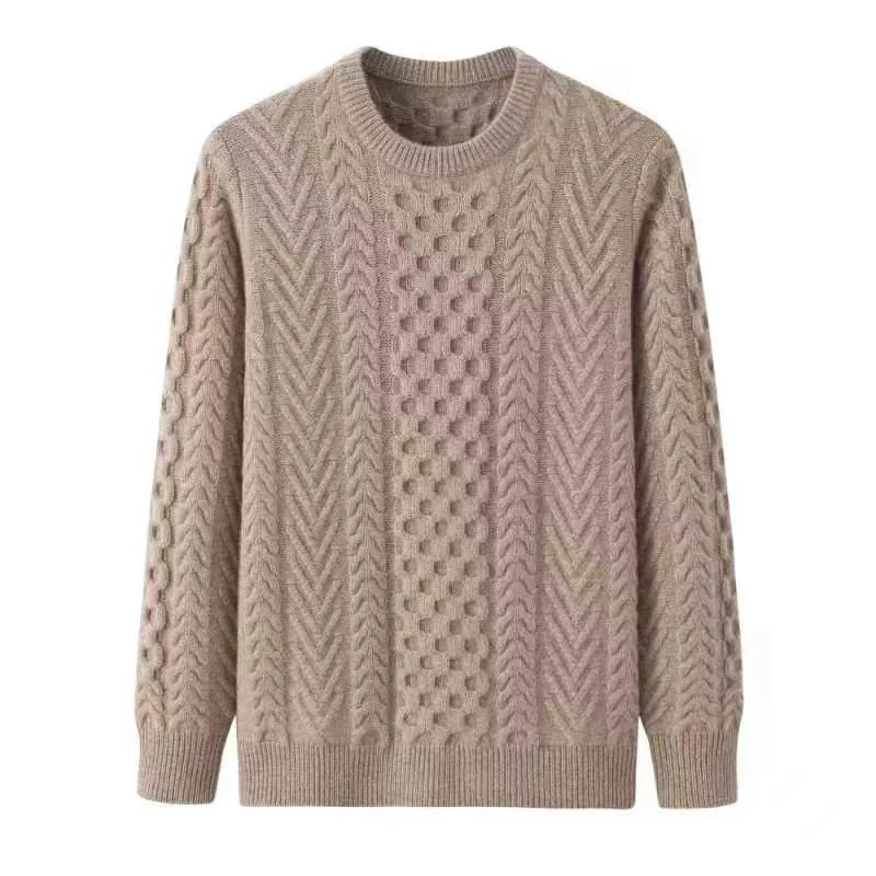 Cashmere crew-neck sweater — Green