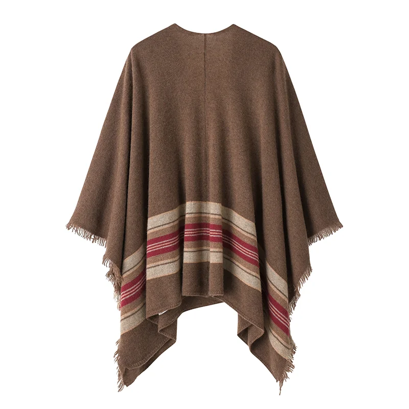 Cashmere crew-neck sweater — Camel Hooded — Cashmere Sweaters & Knitwear, 100% Cashmere