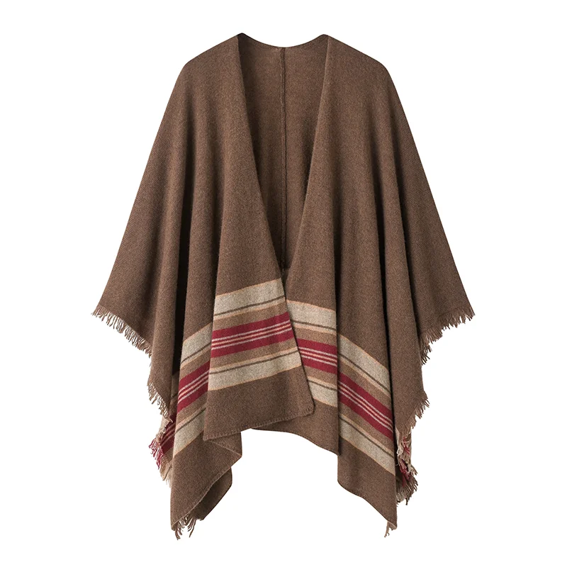 100% Cashmere, Cashmere crew-neck sweater — Camel Hooded, 14–15.5µm, Cashmere Garment / Women — detail view 2