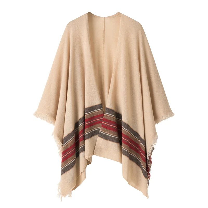 100% Cashmere, Cashmere crew-neck sweater — Camel Hooded, 14–15.5µm, Cashmere Garment / Women — detail view 4