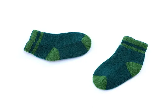 Infant Knitting Little Baby Socks 100 Cashmere