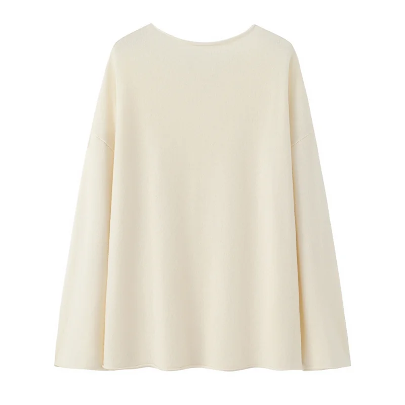 Cashmere knit dress — White Dress