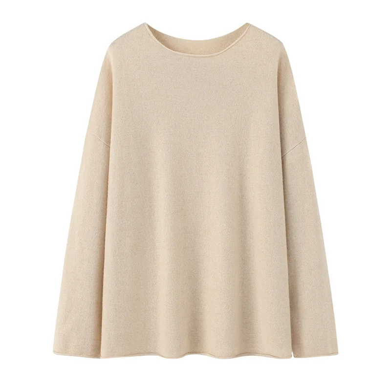 100% Cashmere, Cashmere knit dress — White Dress, 14–15.5µm, Cashmere Garment / Women — detail view 3