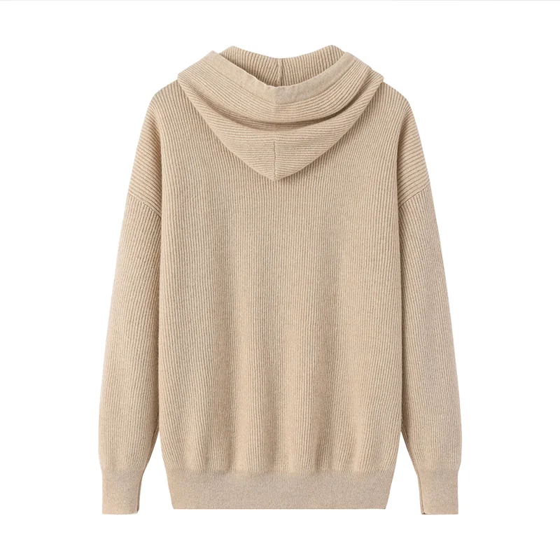 Cashmere crew-neck sweater — Grey — Cashmere Sweaters & Knitwear, 100% Cashmere