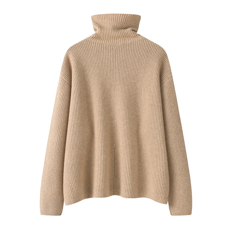 Cashmere crew-neck sweater — Grey — Cashmere Sweaters & Knitwear, 100% Cashmere