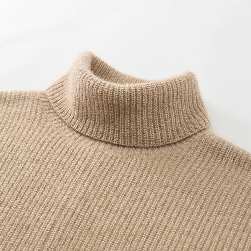 100% Cashmere, Cashmere crew-neck sweater — Grey, 14–15.5µm, Cashmere Garment / Women — detail view 6
