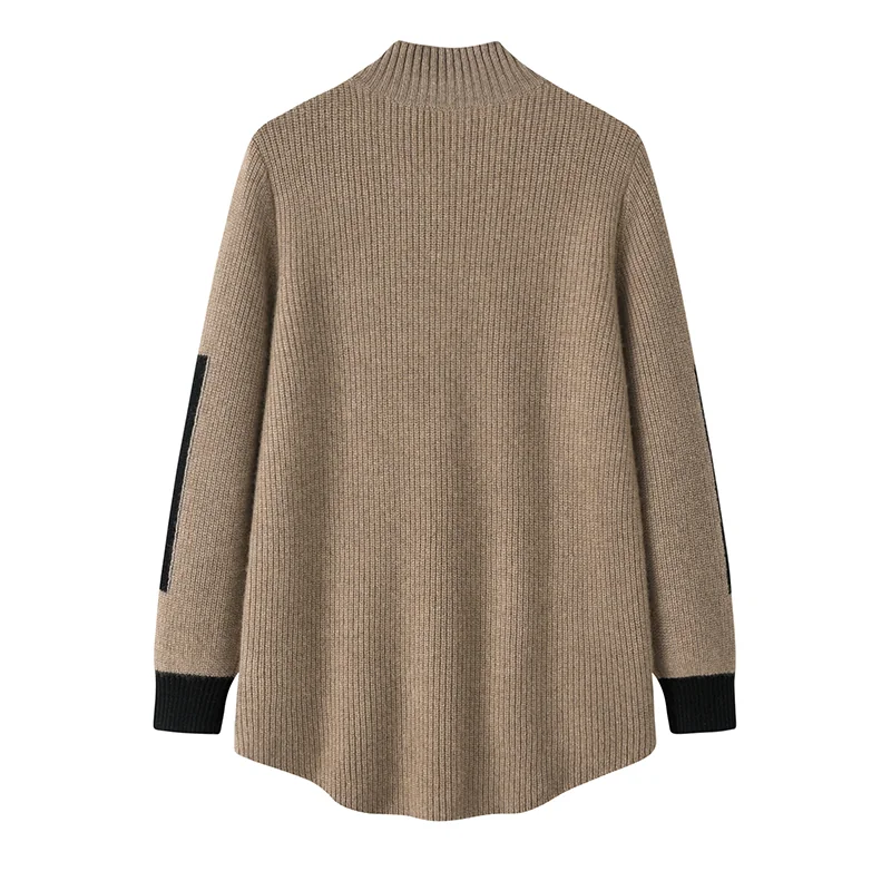Cashmere crew-neck sweater — Grey — Cashmere Sweaters & Knitwear, 100% Cashmere