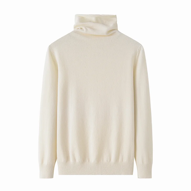 Cashmere crew-neck sweater — Grey — Cashmere Sweaters & Knitwear, 100% Cashmere