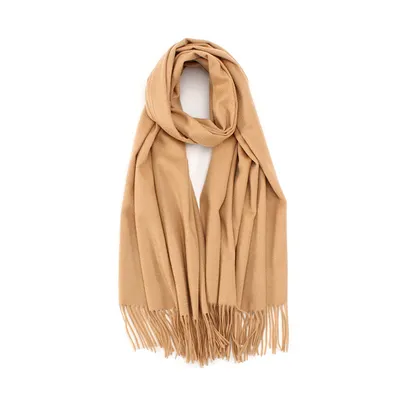 Woven Scarf 100 Cashmere Oversized Wrap Scarf