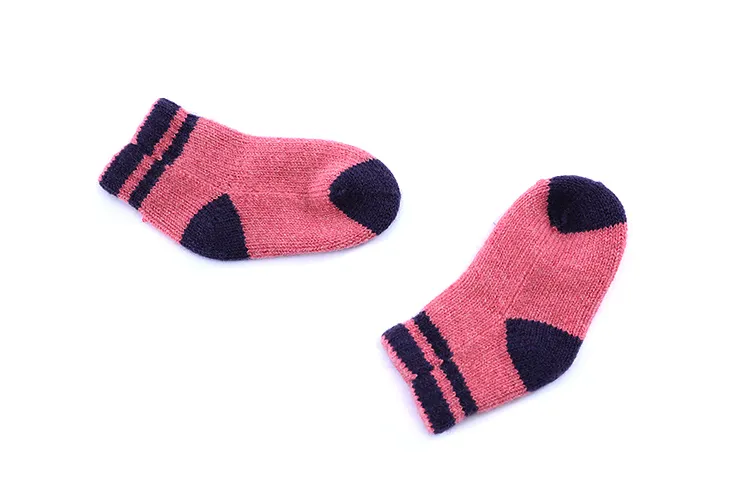 2020 Hot Sale Pure Cashmere Baby Socks view 2