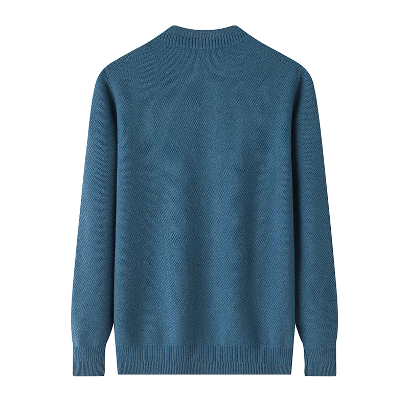 Cashmere crew-neck sweater — Grey — Cashmere Sweaters & Knitwear, 100% Cashmere