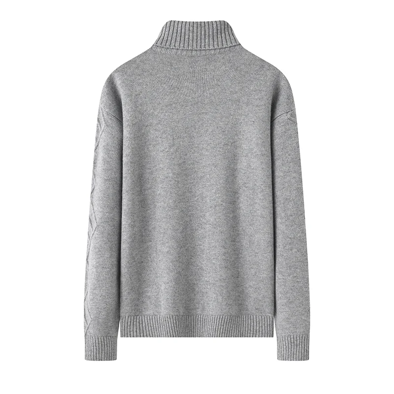 Cashmere crew-neck sweater — Green — Cashmere Sweaters & Knitwear, 100% Cashmere