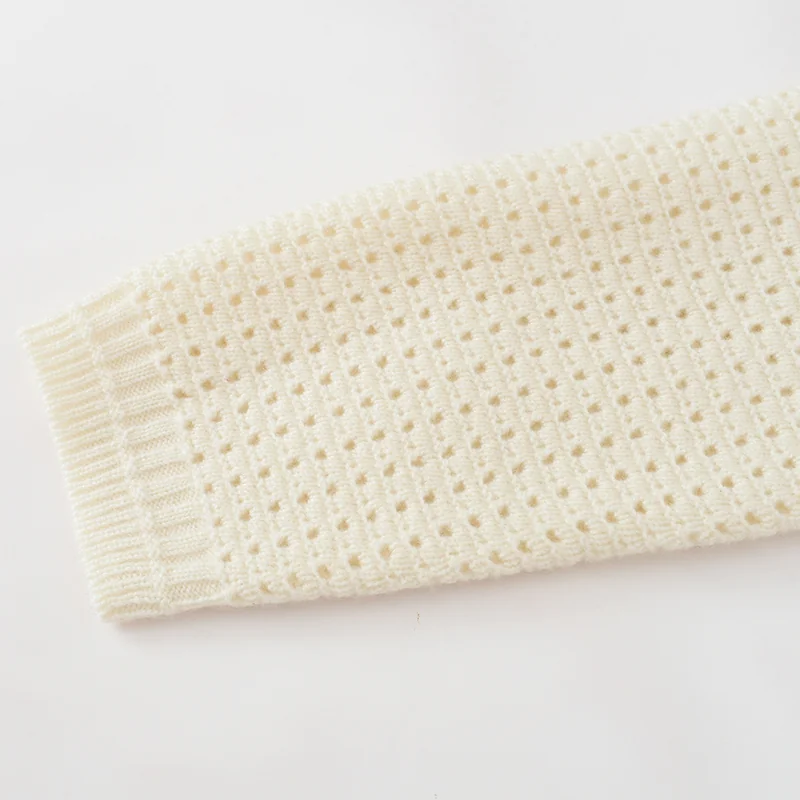 100% Cashmere, Cashmere crew-neck sweater — Camel Colour-block, 14–15.5µm, Cashmere Garment / Women — detail view 6