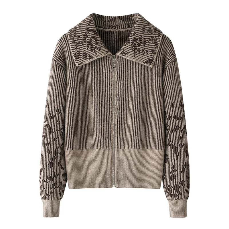 100% Cashmere, Cashmere crew-neck sweater, 14–15.5µm, Cashmere Garment / Women — detail view 2