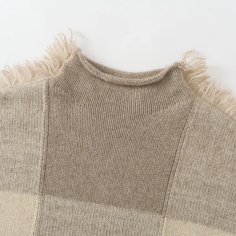 100% Cashmere, Cashmere crew-neck sweater, 14–15.5µm, Cashmere Garment / Women — detail view 5