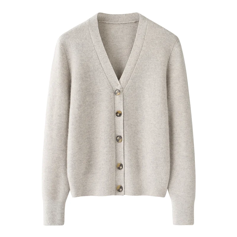 100% Cashmere, Cashmere crew-neck sweater — Pink, 14–15.5µm, Cashmere Garment / Women — detail view 3