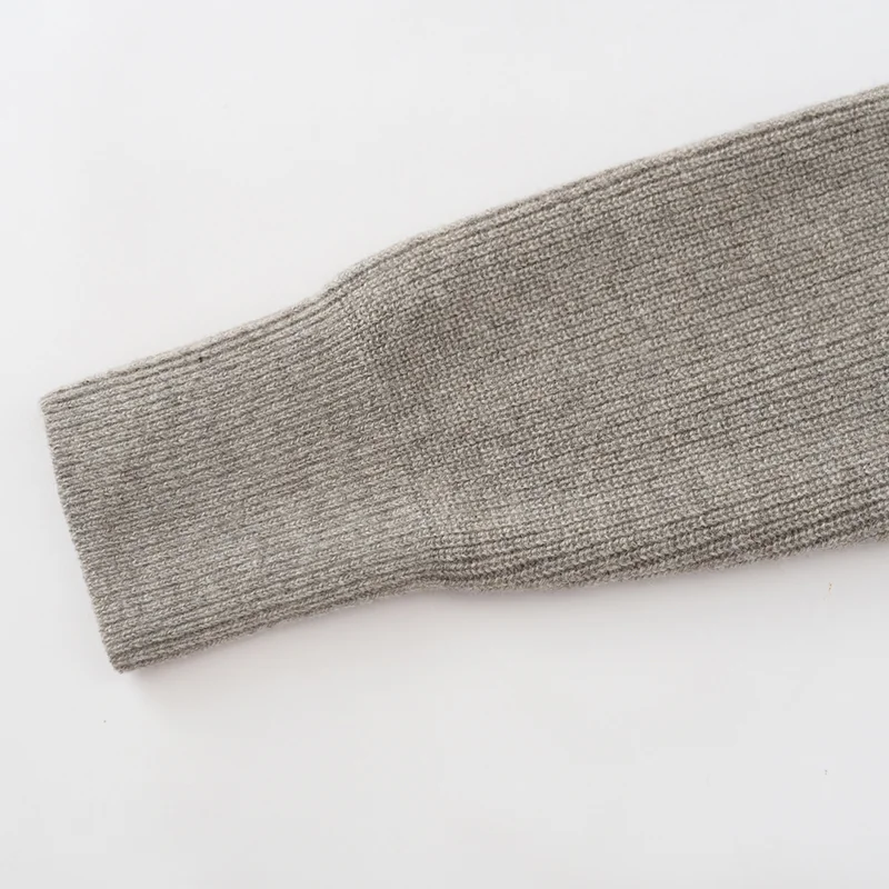 100% Cashmere, Cashmere hooded cardigan — Pink Hooded, 14–15.5µm, Cashmere Garment / Women — detail view 6