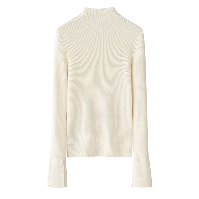 Cashmere crew-neck sweater — Pink — Cashmere Sweaters & Knitwear, 100% Cashmere