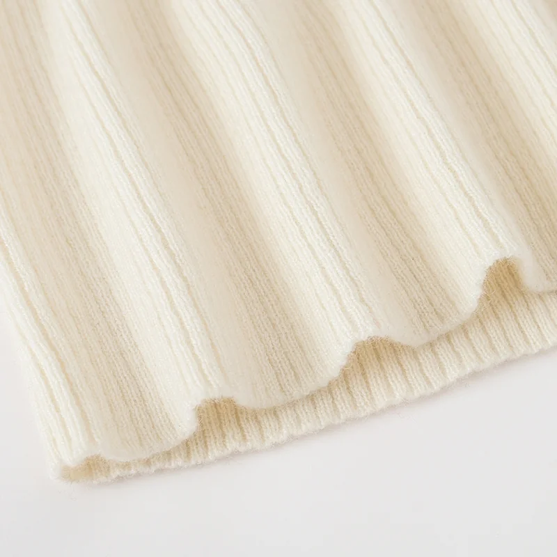 100% Cashmere, Cashmere crew-neck sweater — Pink, 14–15.5µm, Cashmere Garment / Women — detail view 5
