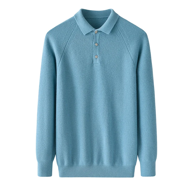 100% Cashmere, Cashmere crew-neck sweater — Grey, 14–15.5µm, Cashmere Garment / Women — detail view 4