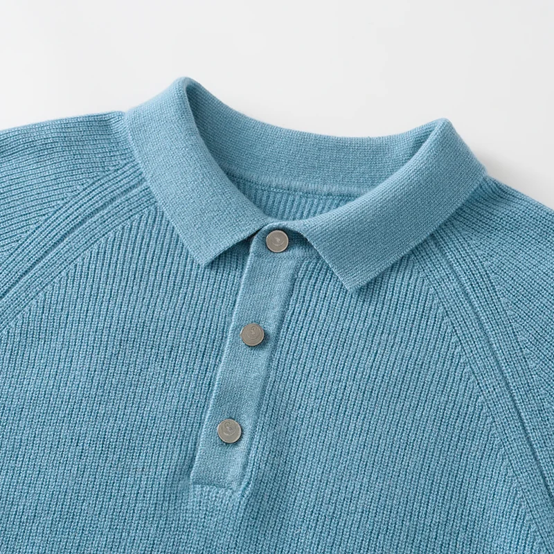 100% Cashmere, Cashmere crew-neck sweater — Grey, 14–15.5µm, Cashmere Garment / Women — detail view 8