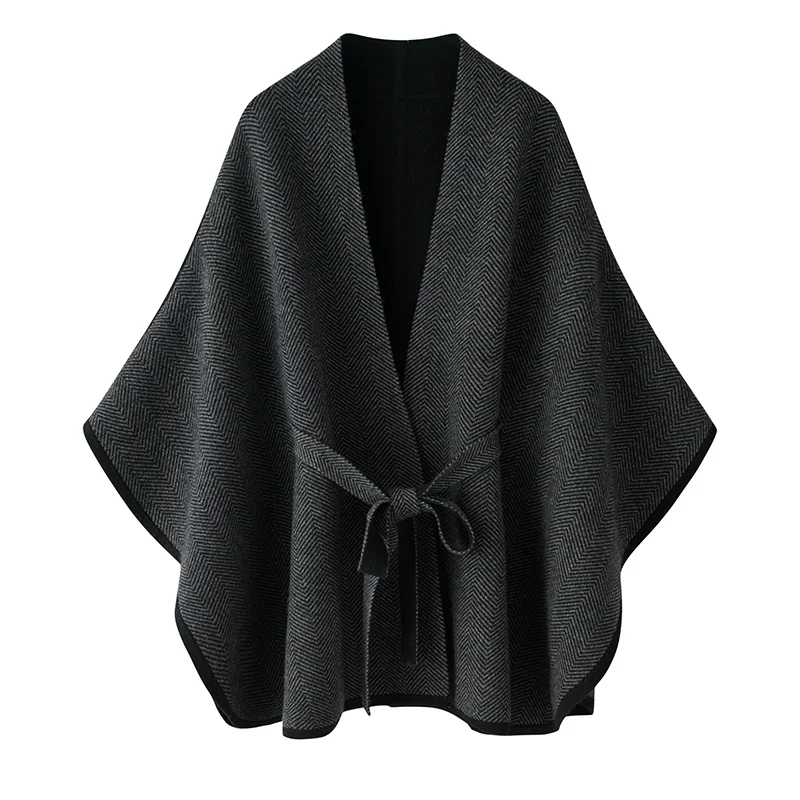 100% Cashmere, Cashmere crew-neck sweater — Camel Batwing, 14–15.5µm, Cashmere Garment / Women — detail view 3