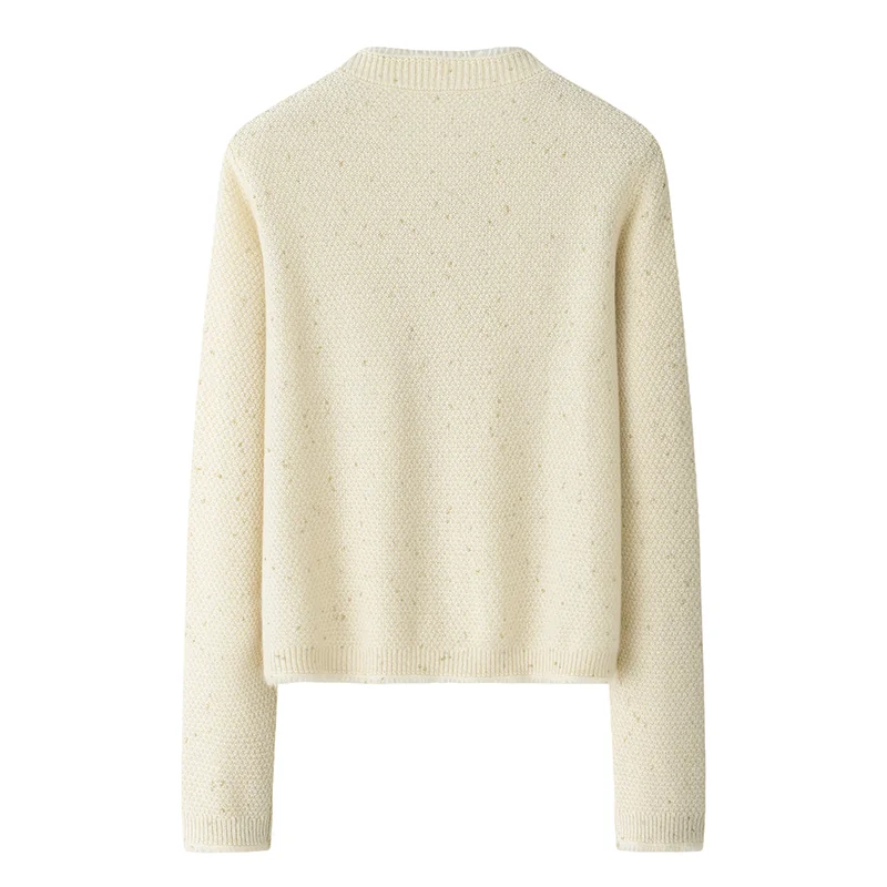 Cashmere crew-neck sweater — Grey — Cashmere Sweaters & Knitwear, 100% Cashmere