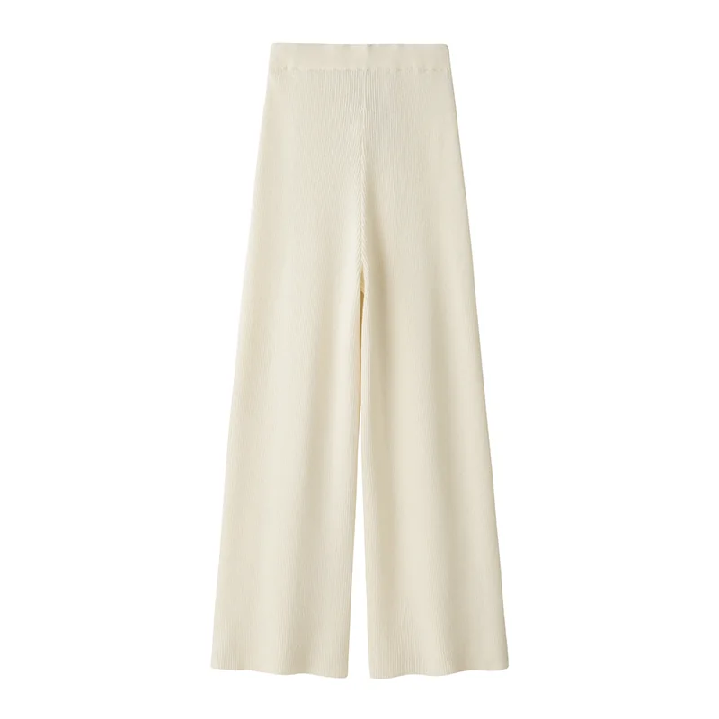 Cashmere knit skirt — White Skirt